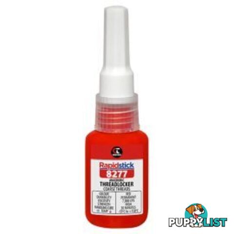 Rapidstick 8277 Threadlocker 10ml High Strength