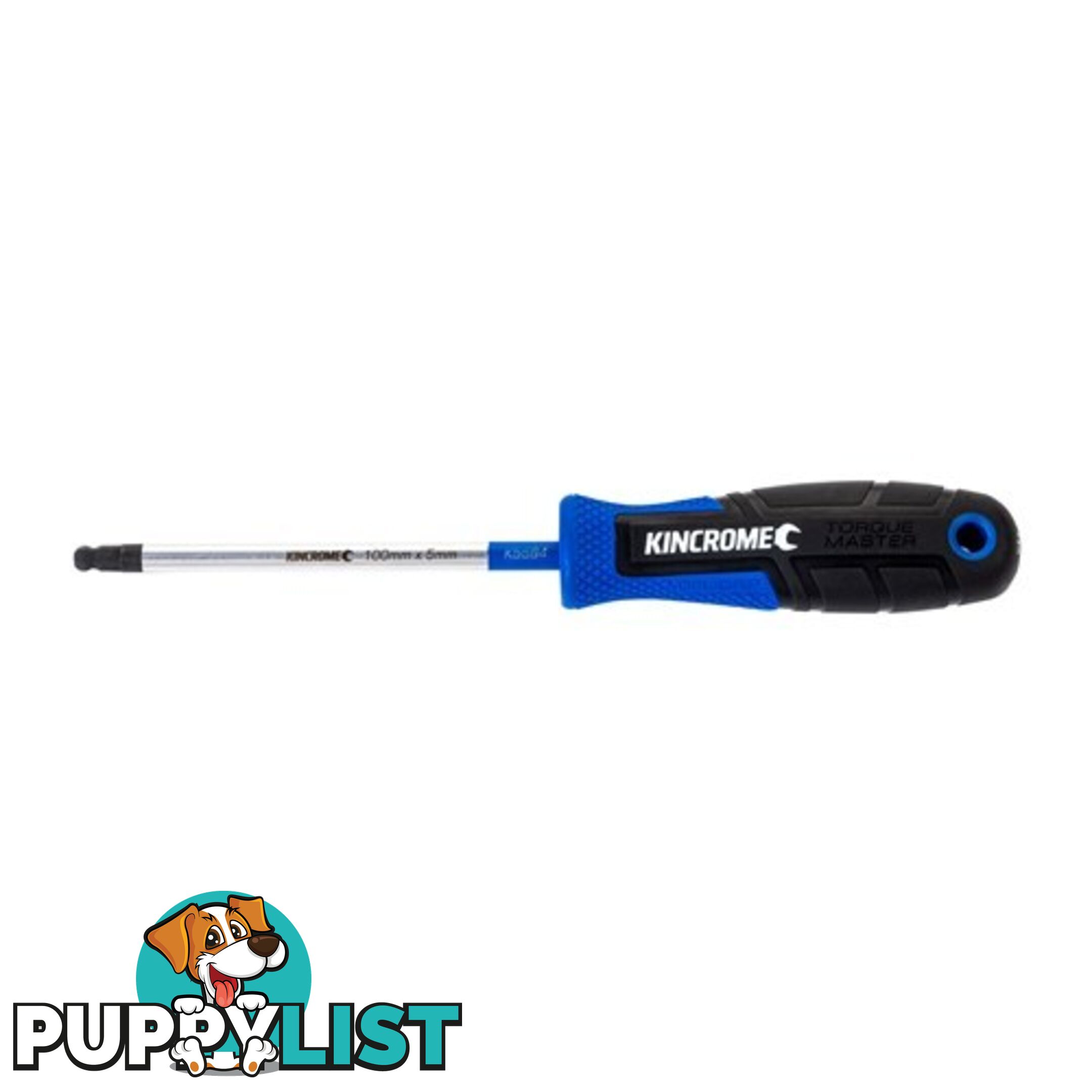 TorquemasterÂ® Ball-Hex Screwdriver 5 X 100mm Kincrome K5584