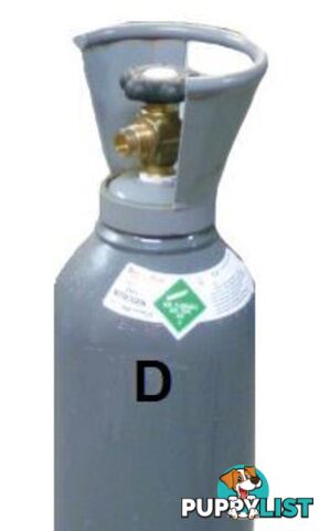 Size D Nitrogen Includes Cylinder and Gas