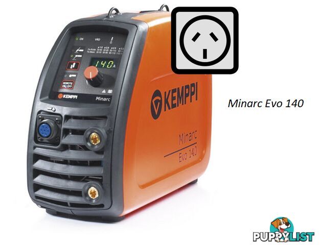 Minarc EVO 140VRD MMA/TIG Welder 140A Kemppi P0680 (61002140AU)