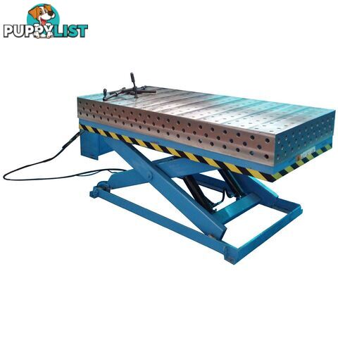 3D Welding Table With Hydraulic Scissor Lift 1000mm X 1000mm X 100mm 16YY1010