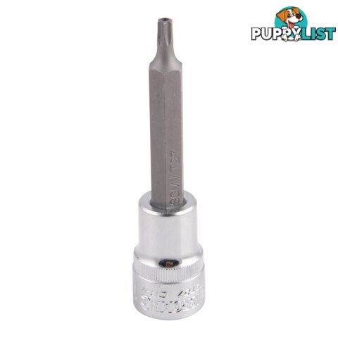 Tamperproof Torx Bit Socket Kincrome T27-100mm(L) TPTST27