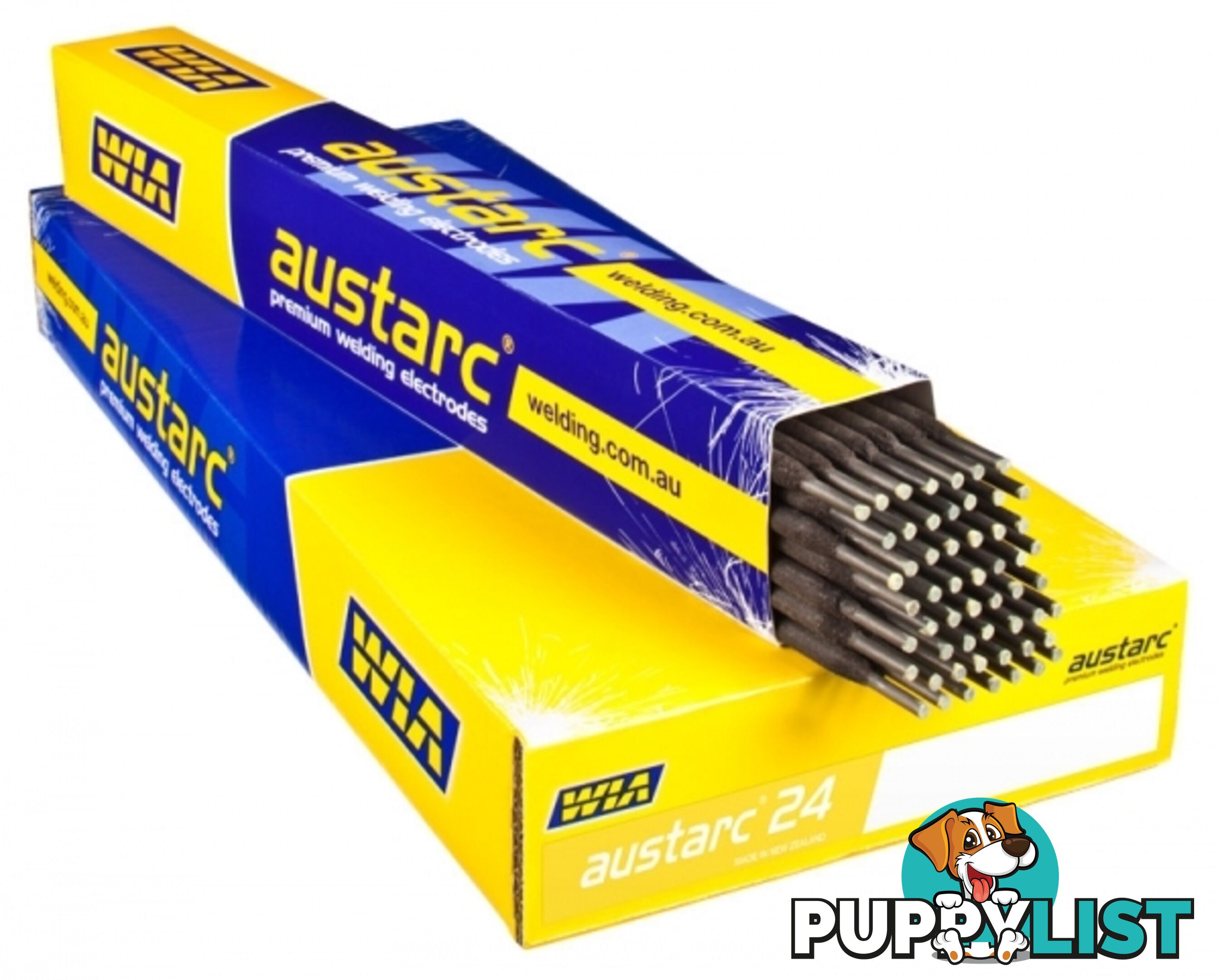 4.0mm 5Kg Iron Powder Electrodes Austarc 24 Suited for Long, Heavy Fillet and Butt Welding WIA 2440