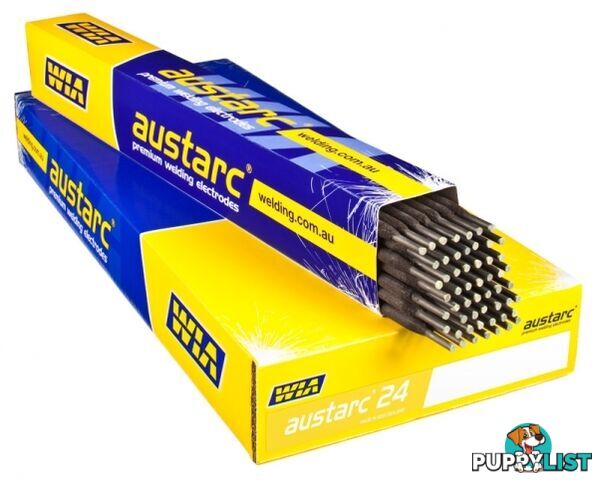 4.0mm 5Kg Iron Powder Electrodes Austarc 24 Suited for Long, Heavy Fillet and Butt Welding WIA 2440