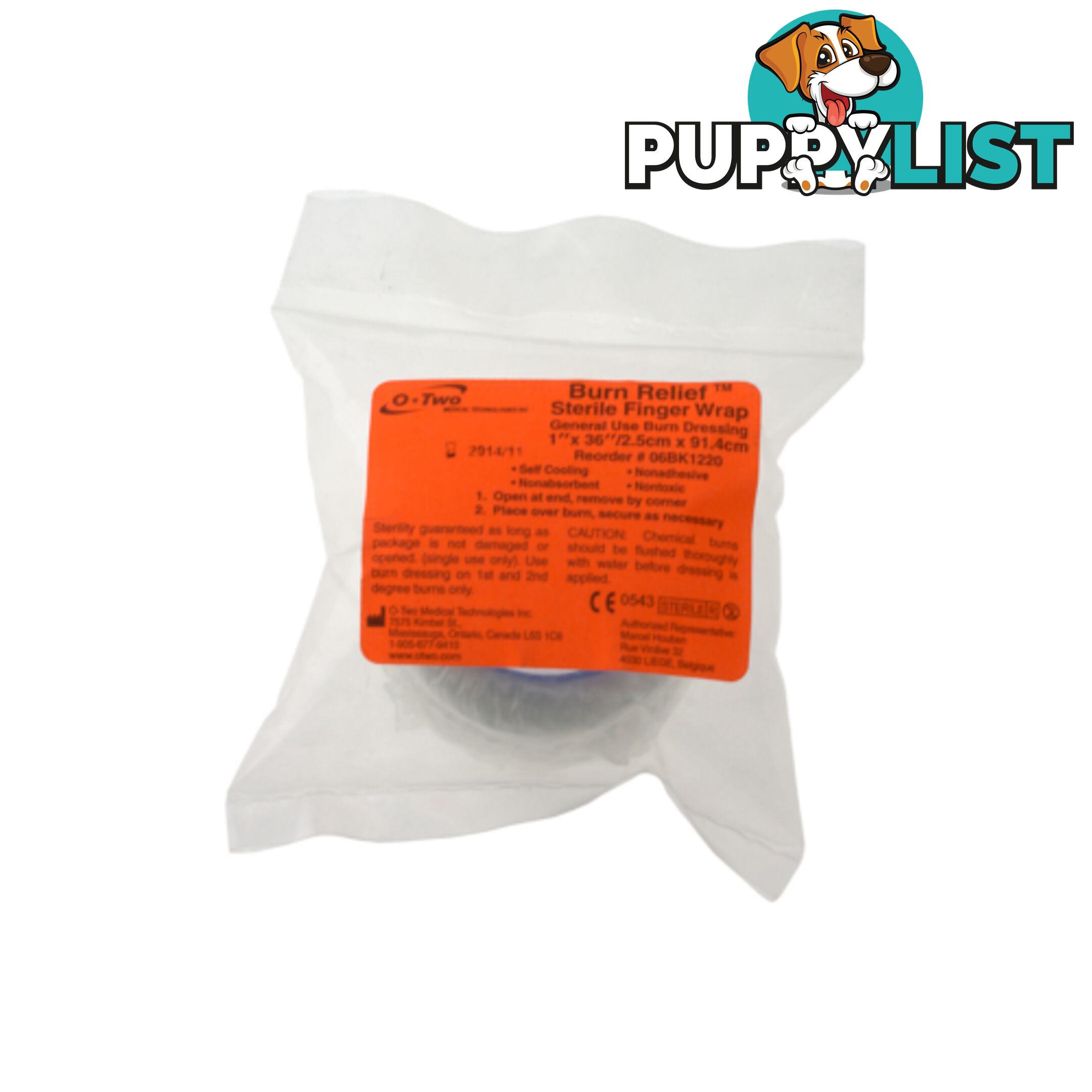 Burn Relief Roll Leg Wrap 20.3cm x 91.4cm