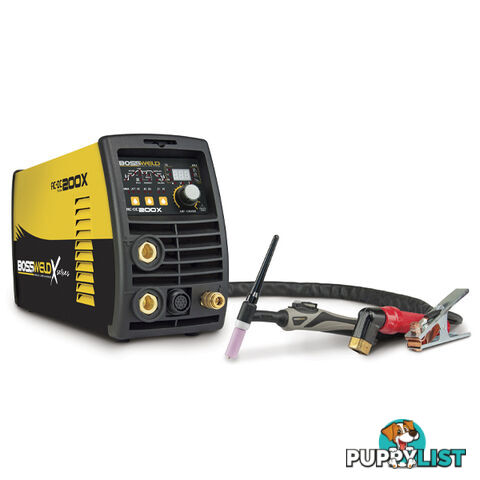 Tig Welder 200X AC/DC X-Series With Foot Controller Bossweld 692200FOOT