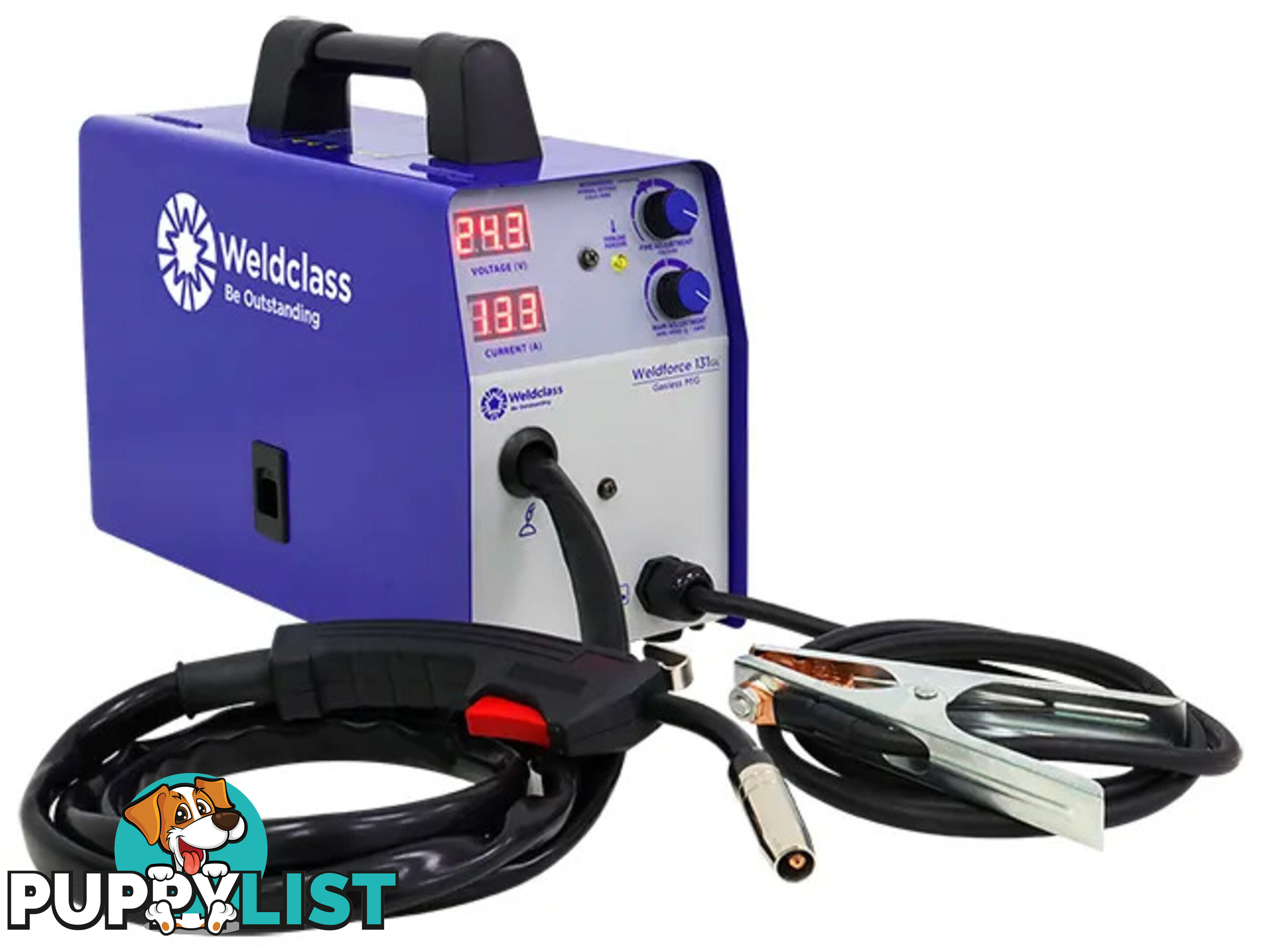 131GL Gasless MIG Welder Handyman Kit 6 Piece Weldclass WC-131GLHK