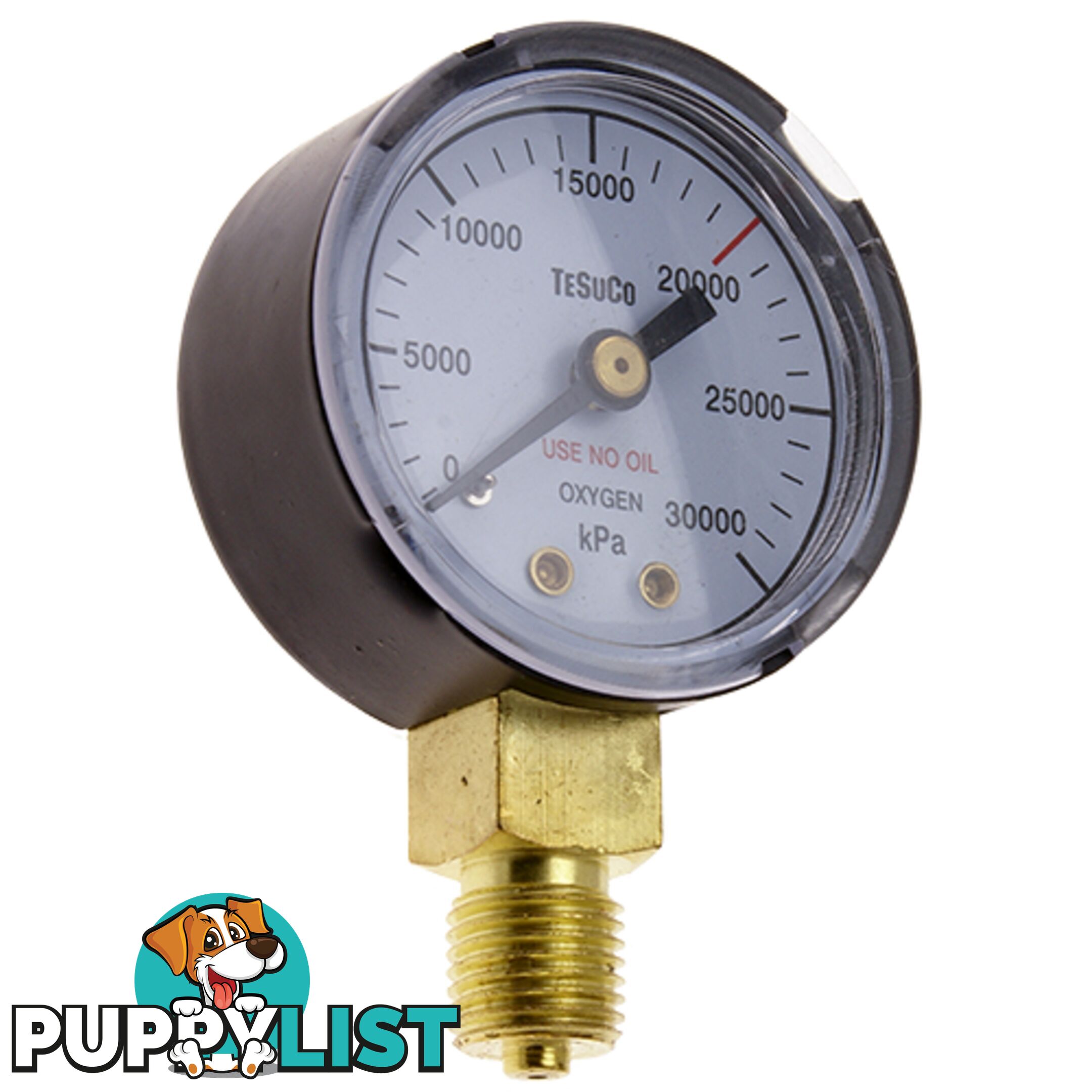 Pressure Gauge For RC- Regulators 1/4 BSPP