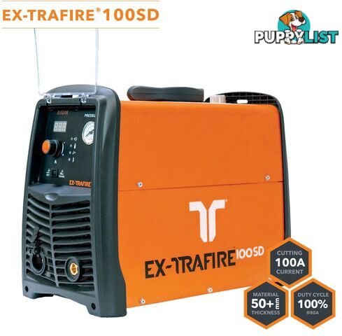 Plasma Cutter 100SD With 15 Metres Mechanized Torch Ex-Trafire EX100SD-M15M