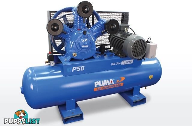 Air Compressor Dependable Performance 265 Litres Puma PU P55 415V