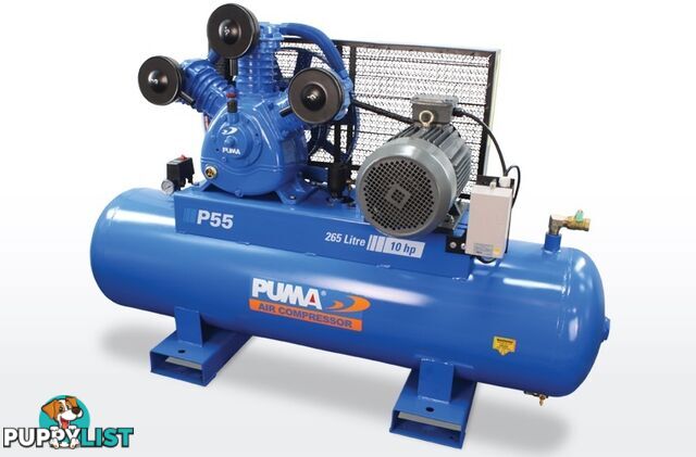 Air Compressor Dependable Performance 265 Litres Puma PU P55 415V