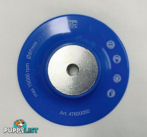 Backing Pad GT 4" 100MM 4" M10 X 1.5 General Purpose PFERD 47600050