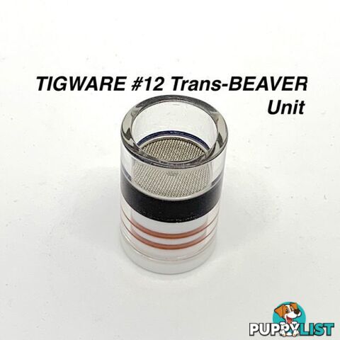 Clear PYREX Nozzles Trans-Beaver unit Size 12 For 9/20 and 17/18/26 Series Torches