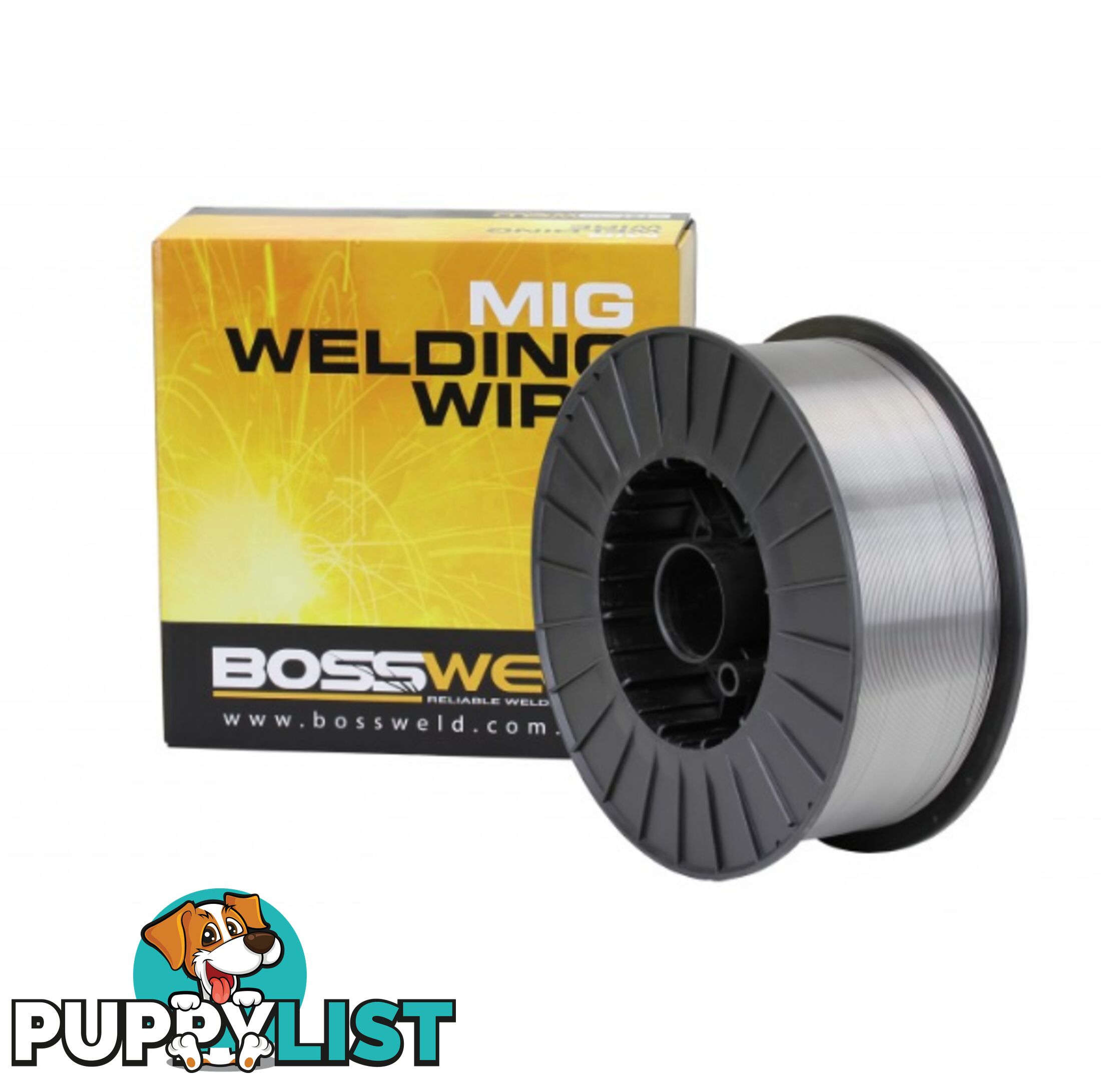 Gasless 11 Mig Wire 0.9mm x 4.5 Kg Bossweld 200355