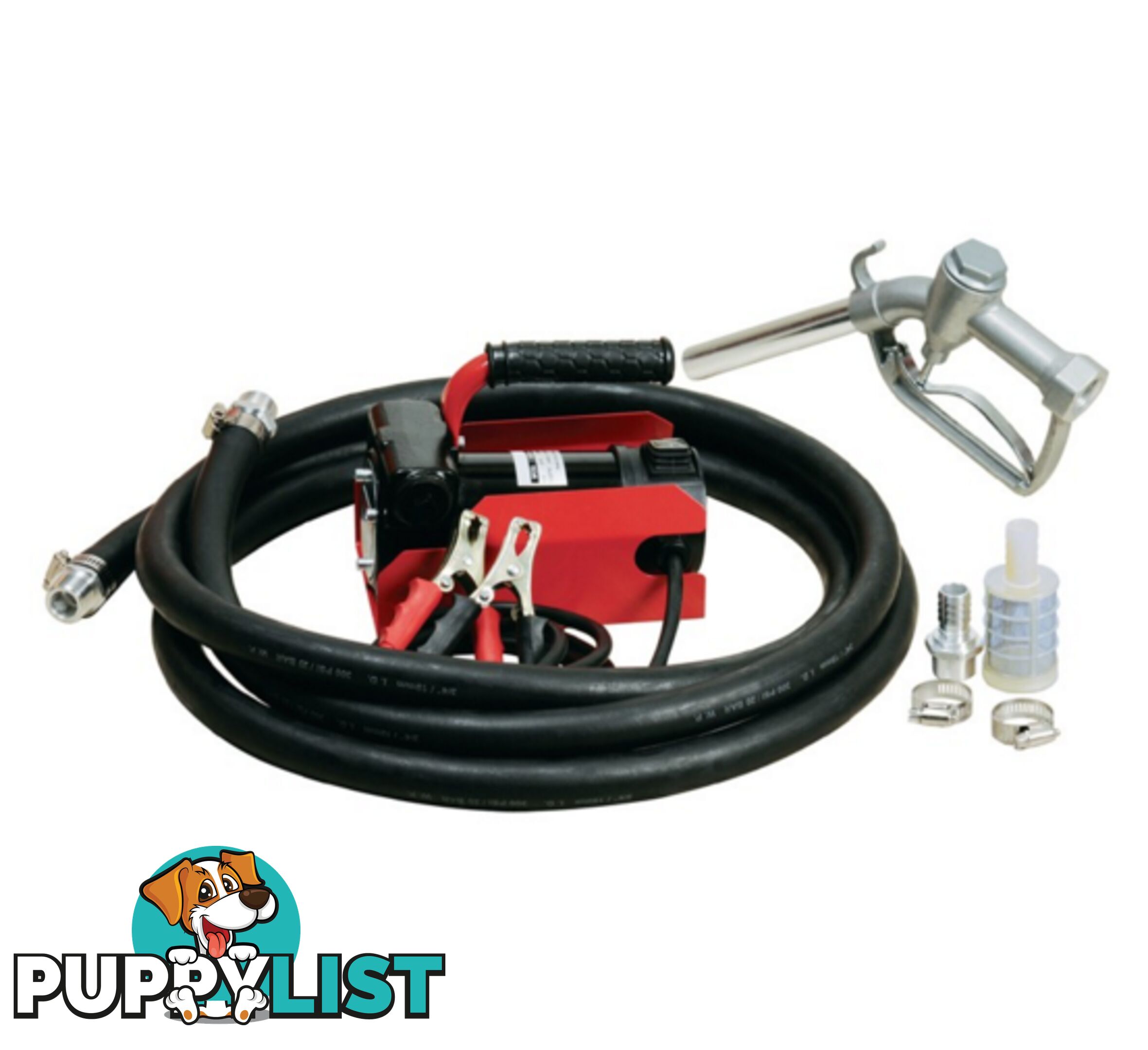 12V 40LPM ELECTRIC FUEL PUMP KIT - MANUAL NOZZLE