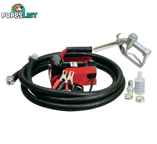 12V 40LPM ELECTRIC FUEL PUMP KIT - MANUAL NOZZLE