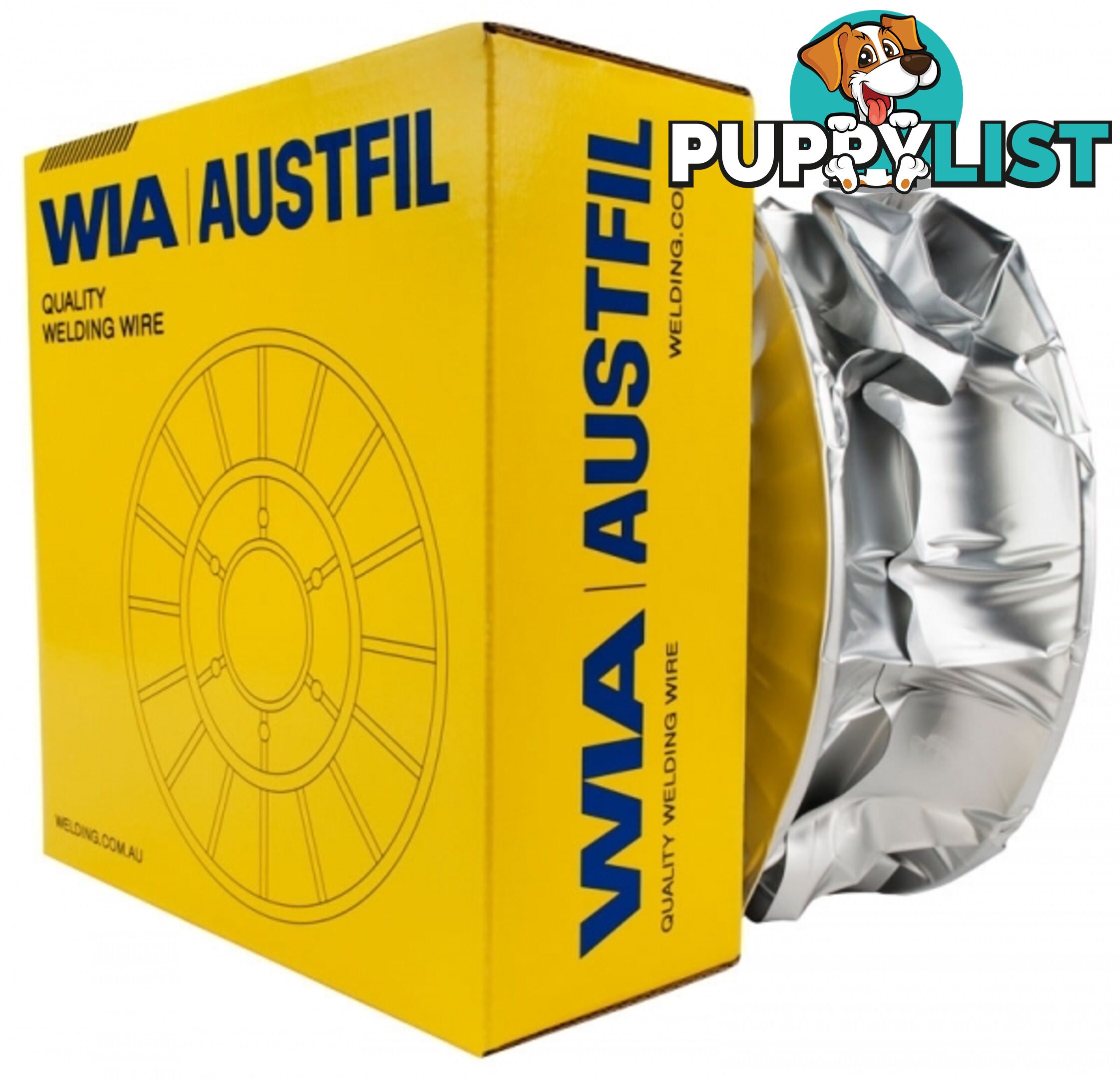 Austfil Flux Cored Gas Shielded 1.6mm 15KG MIG Welding Wire WIA AE71CM16