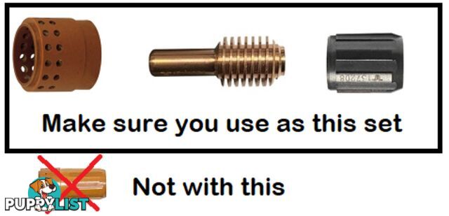 220857 UR Swirl Ring For Hand & Machine Torch 45/65/85A (EA) T-11861