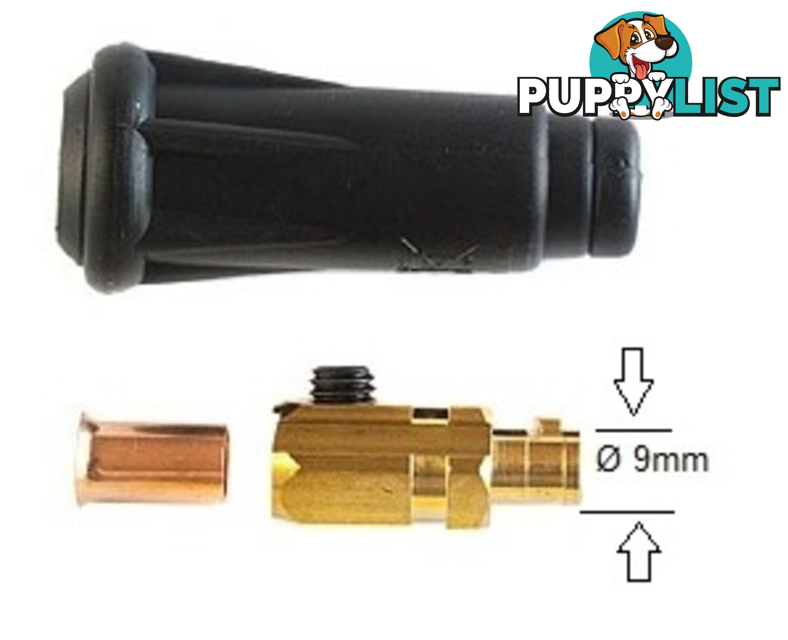 Cable Plug 10-25mm Sq Cable Male CP1025