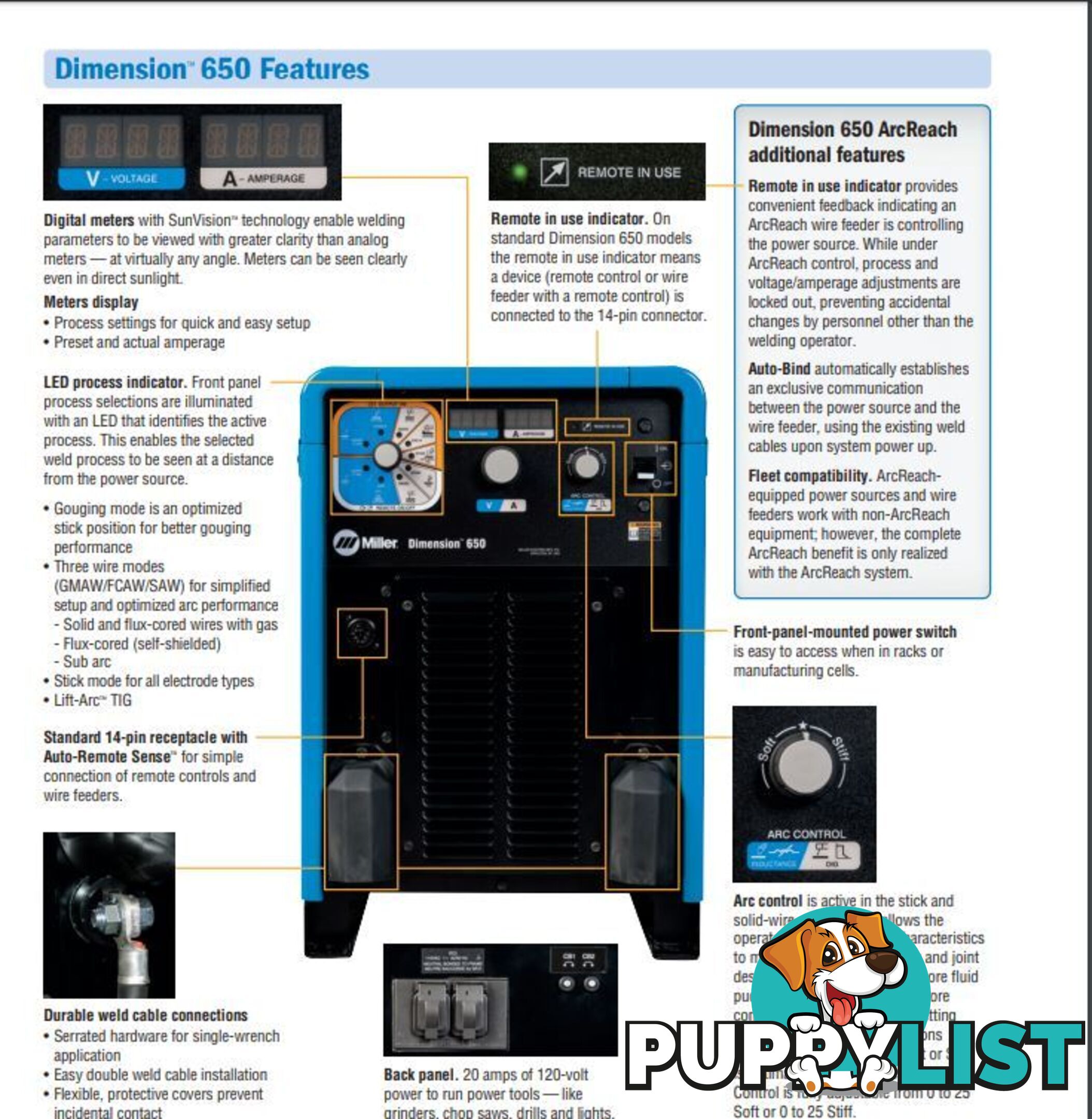 Dimension 650 Multi-Purpose Welder MR907618