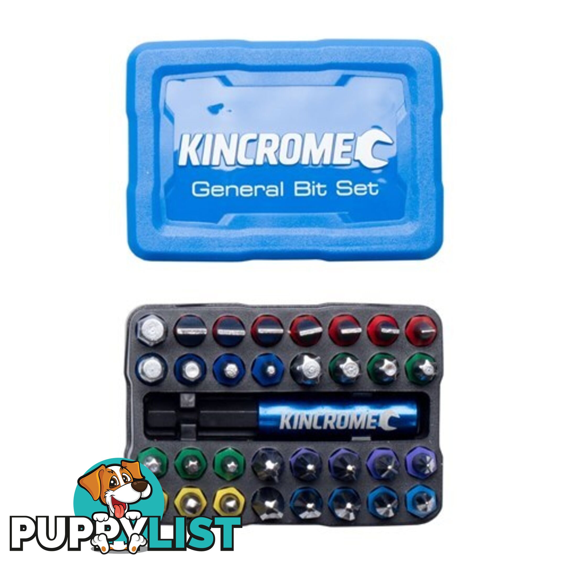 General Bit & Holder Set 33 Piece Kincrome 13649