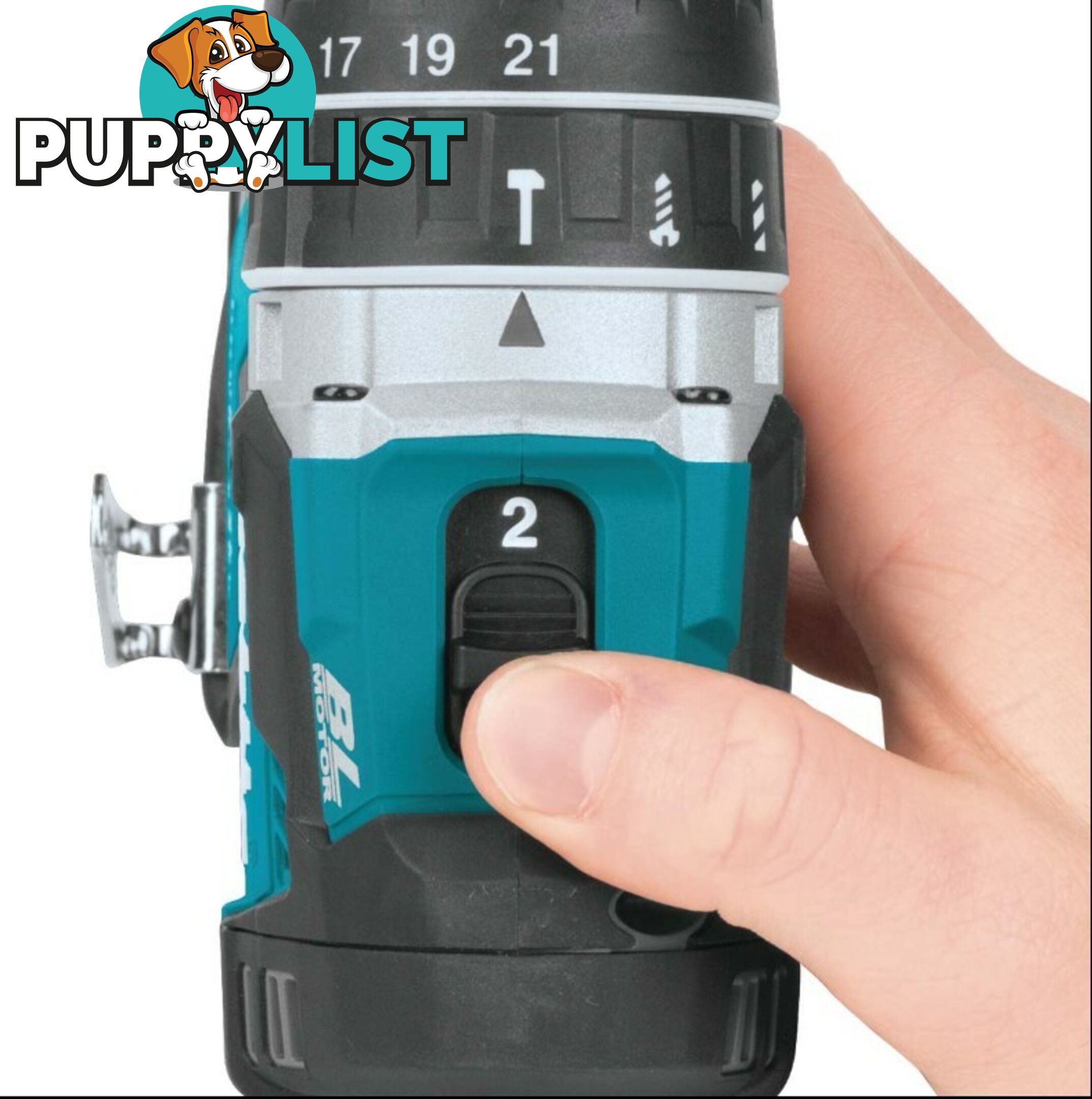 Hammer Driver Drill Heavy Duty Compact 18V Mobile Brushless DHP484Z