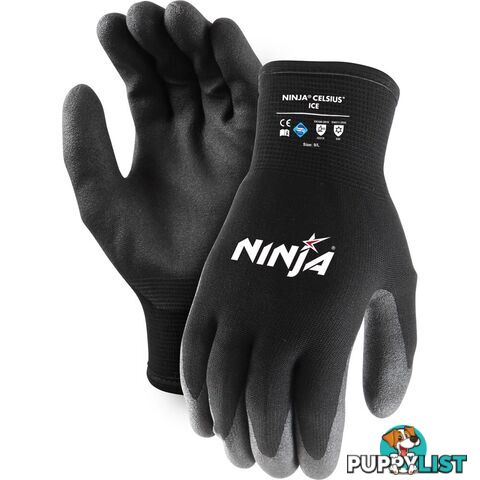 Ninja Celsius Ice Cold Resistant Gloves Large NIICEFRZRBK000L