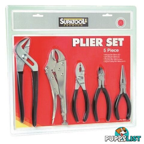 Pliers Set 5 Piece Kincrome 5046