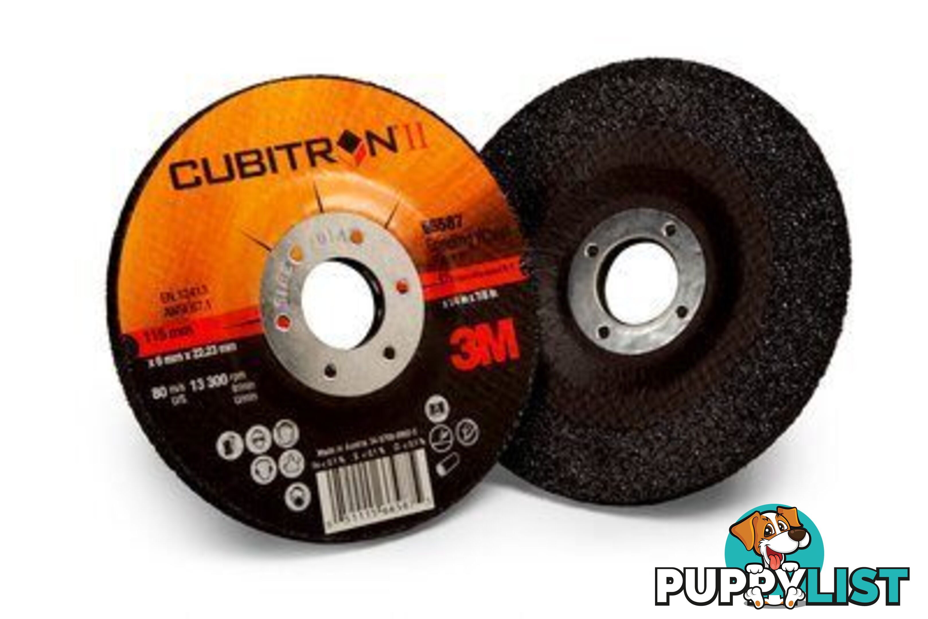 Grinding Wheel Depressed Centre 180 x 7mm Cubitronâ¢II XC991187979 Pack of 5