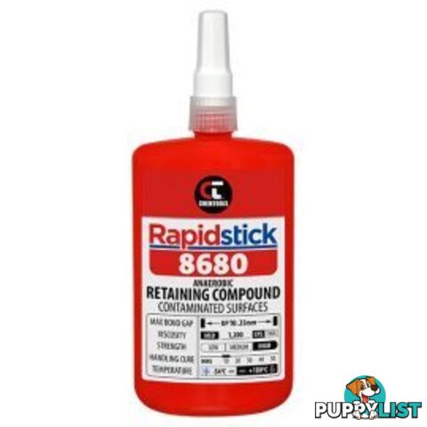 8680 Retaining Compound 250ml Very High Strength