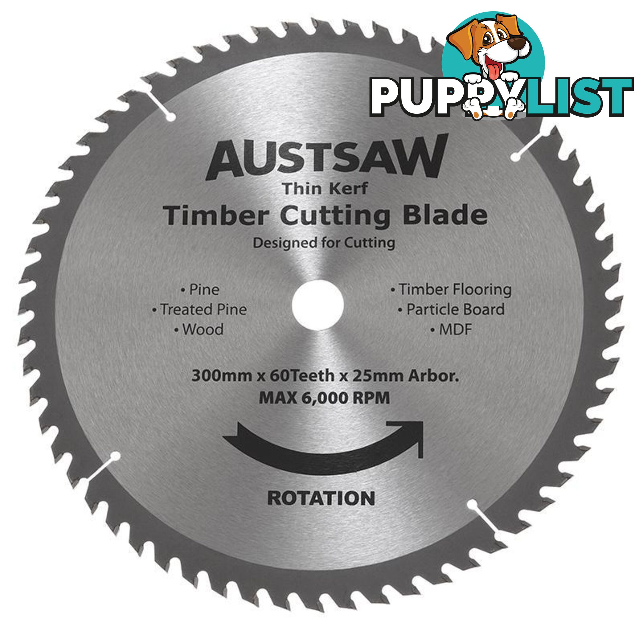 Thin Kerf Timber Blade Austsaw TBP3053060