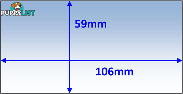 Clear Inner Lens 106 X 59mm Suits Weldclass Promax 350 PKT:5