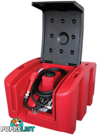 Diesel Refuelling Storage & Dispensing Lockable Kit 200L with Meter Alemlube L20040PAM