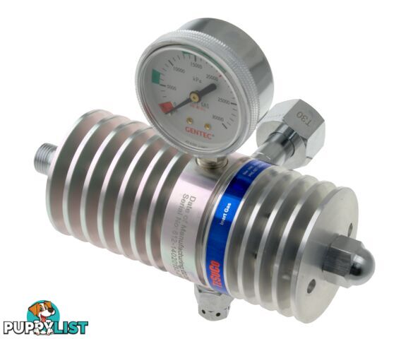 Regulator 1 Stage Side Entry CO2 Type 30, Heat Sink 40Lpm Flowmeter RG1SCDHS40