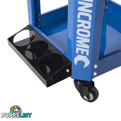 Kincrome K8114 Workshop Creeper Seat 2 Drawer Electric Blue