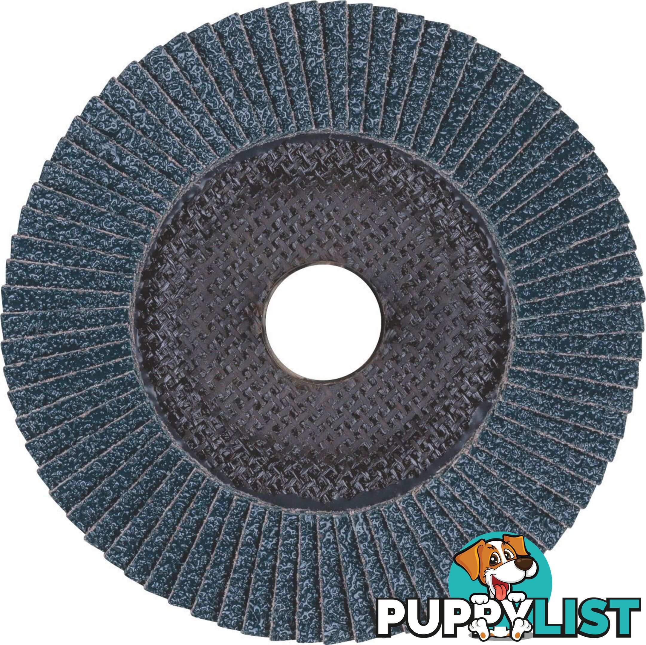 Polifan Flap Disc 125mm 5'' 60G GP Zirconia Inox 67766125 Pack of 10