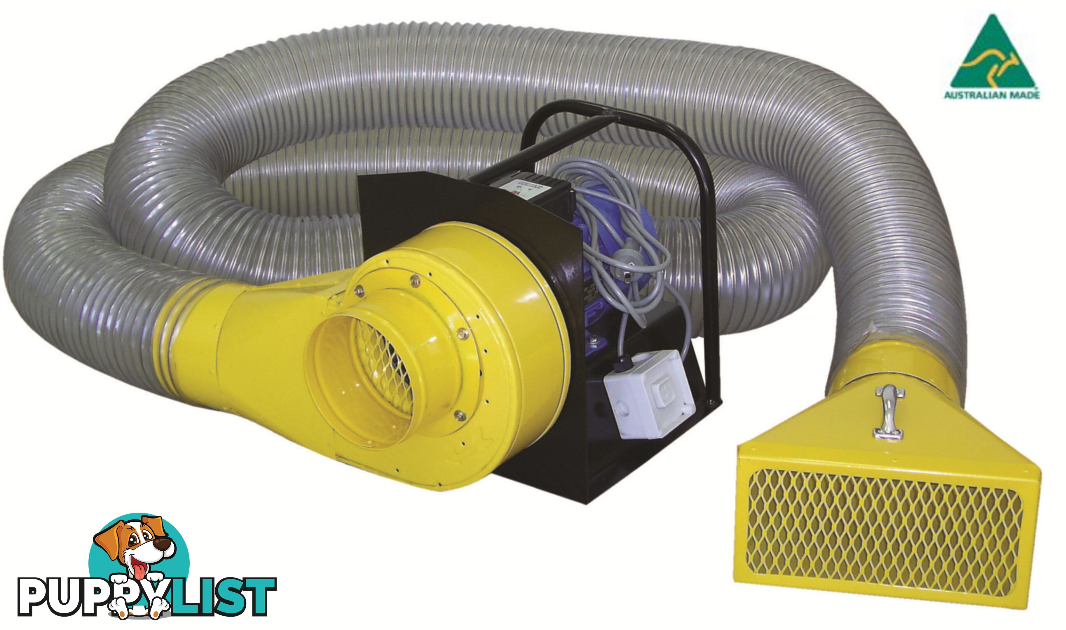 Portable Exhaust Blower 240V 150mm Fanmaster PE160-2