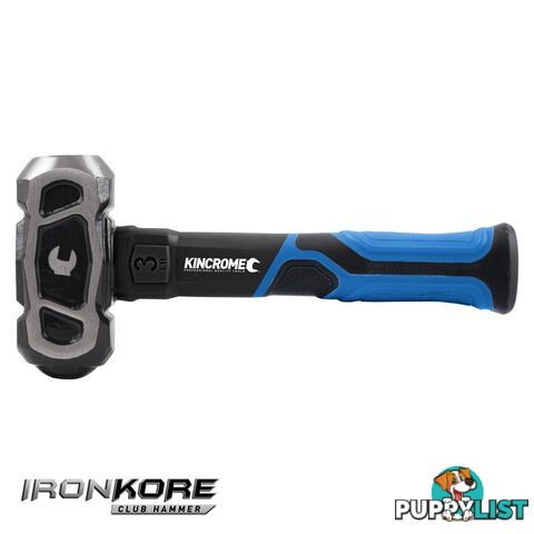 Ironkoreâ¢ Club Hammer 1.35KG/3LB Kincrome K9083