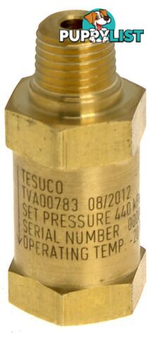 Safety Relief Valve Mini Inlet 1/4 NPT outlet 1/4 NPT 440 kPa