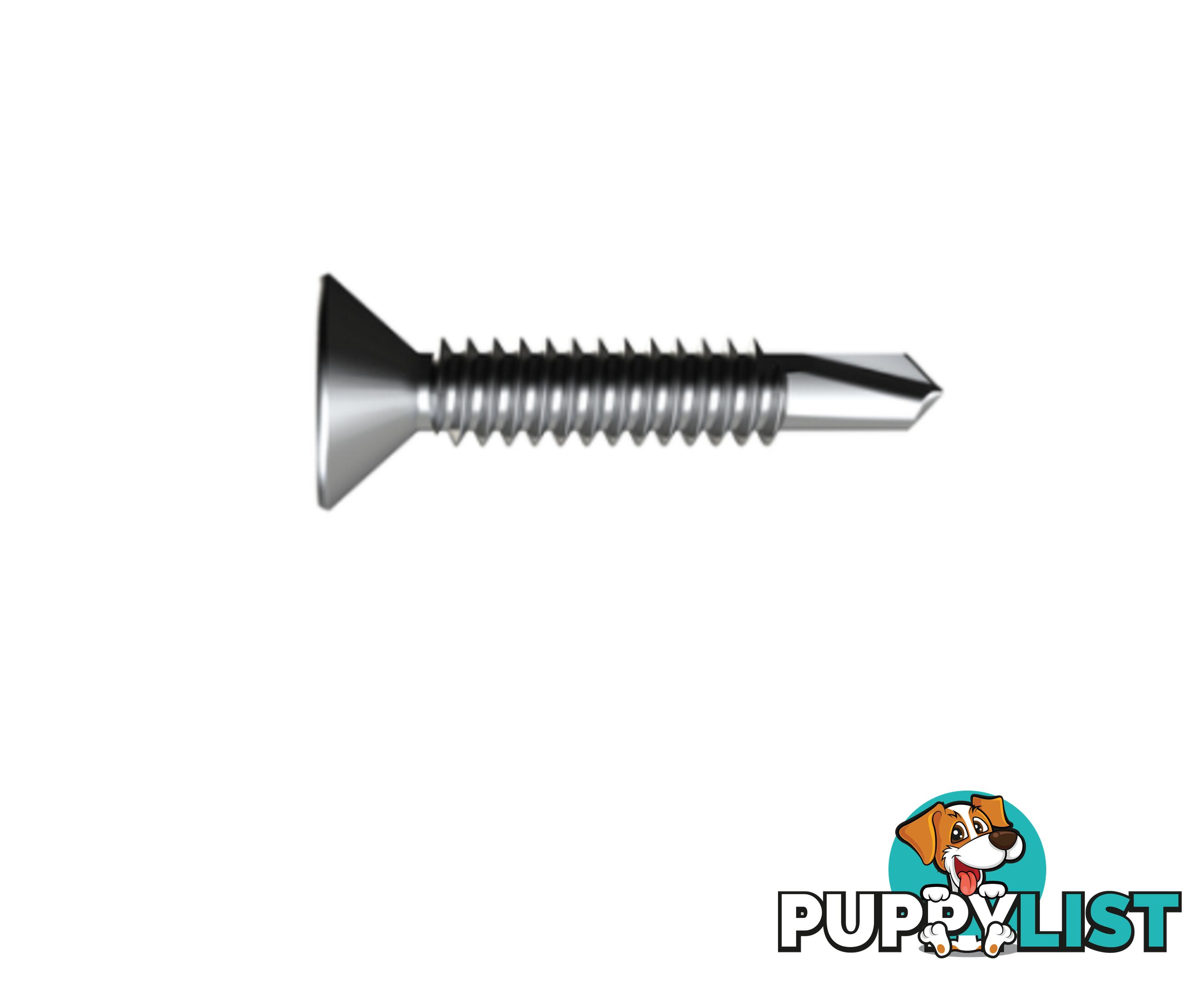 Countersunk Head Screw Outdoor Class 3 10g X 40mm Bremick SMKC3100404 - Pkt:12