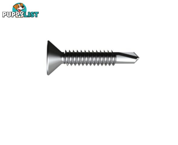 Countersunk Head Screw Outdoor Class 3 10g X 40mm Bremick SMKC3100404 - Pkt:12