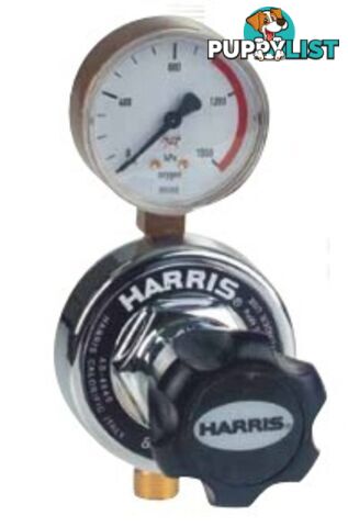 Harris Model 847 Pipeline Reg, Rear Inlet (Oxygen Type)