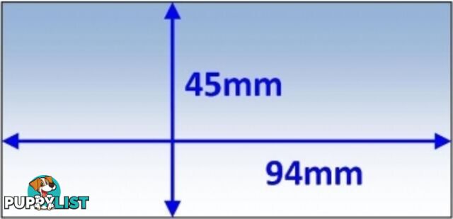 Clear Inner Lens 94 x 45mm Suits Ross 300S /Nuweld 300S & Others PKT: 5