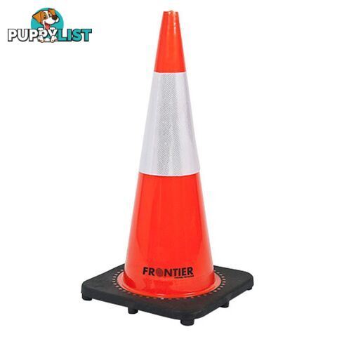 Frontier Reflective Traffic Cone 700mm Fluro Orange FRCONERFLFO0450