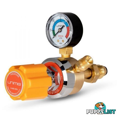 LPG/Propane Regulator Single Gauge Unimig Lpgreg