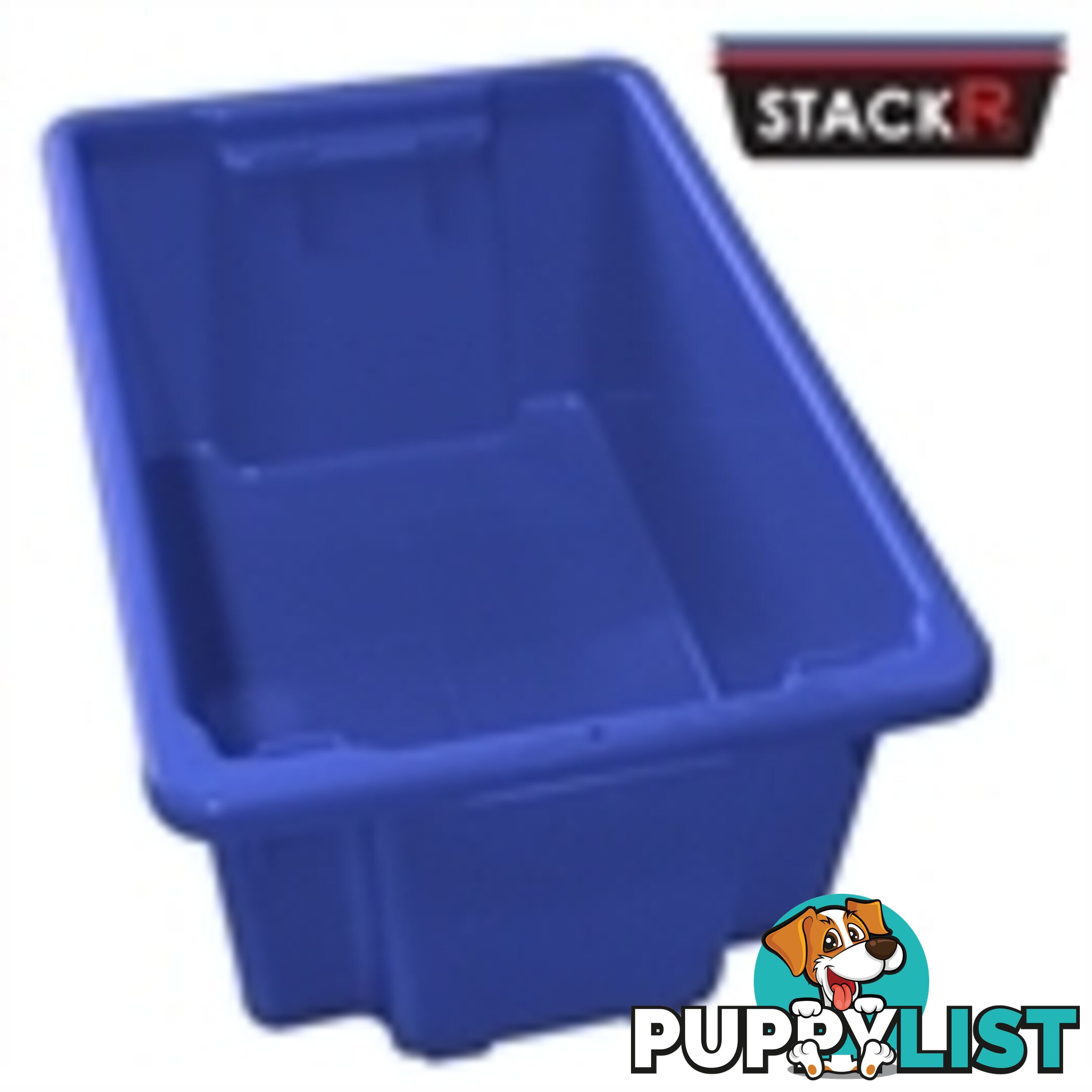 52L Stack & Nest Crates Blue