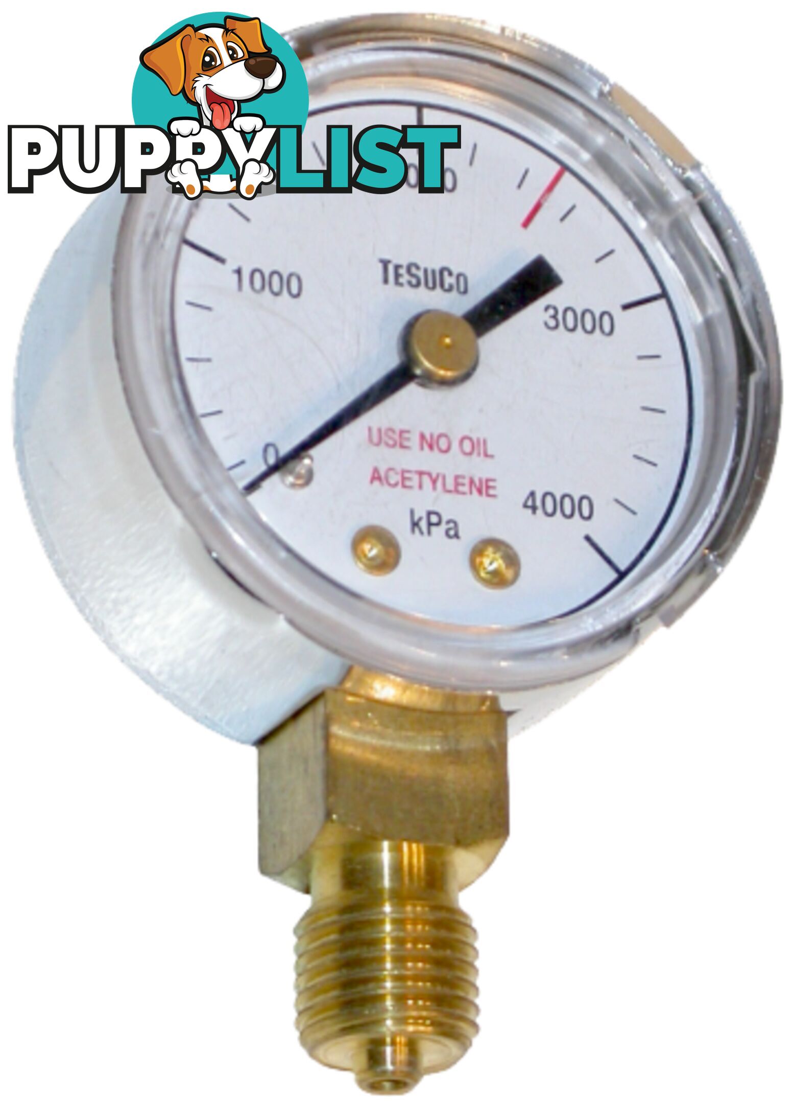 Pressure Gauge For RC- Regulators 1/4 BSPP