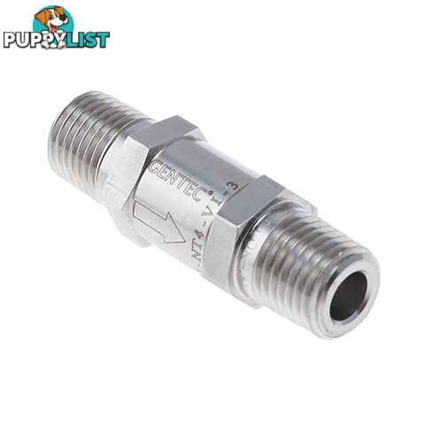 Relief Valve 140kPa 1/4" NPT M - 1/4" NPT FM For Gentec H/Purity Regulators