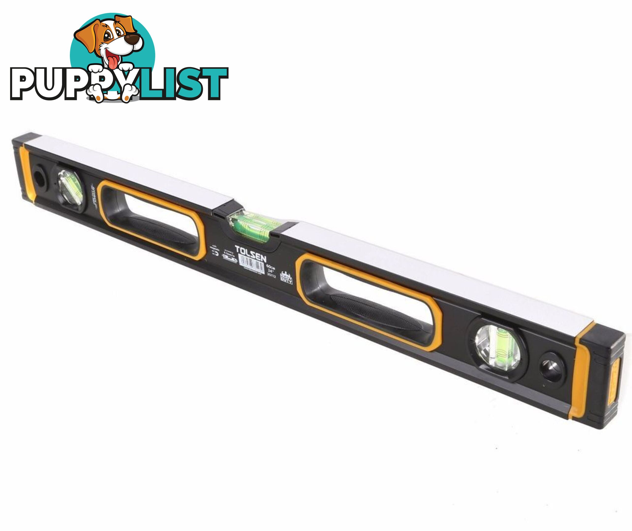 Mini Spirit Level With Maqgnetic  Industrial 120cm Tolsen 35115