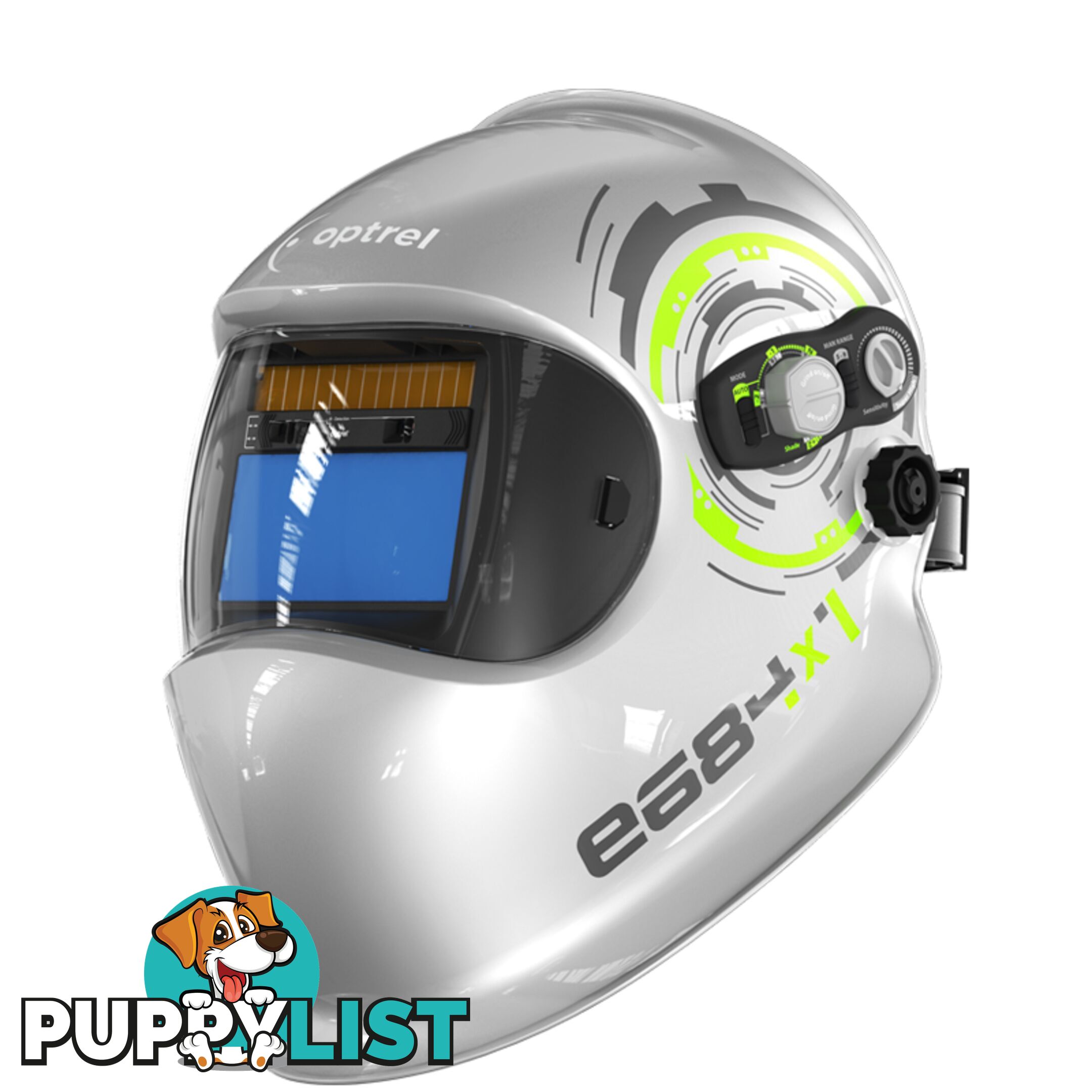 Welding Helmet E684 Silver Optrel 1006.500